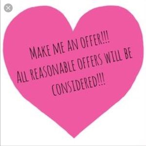 Reasonable offers are considered!!!